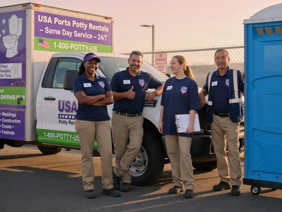 Porta Potty Rental company in Sophia, NC